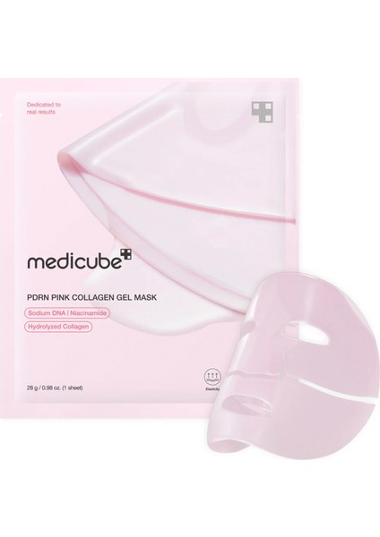 Pdrn Pink Collagen Gel Mask Elastikiyet Koruyucu & Besleyici Kolajenli Jel Yüz Maskesi 28 gr