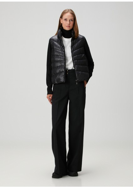 Siyah Dolgulu Yün Ceket fiyatları