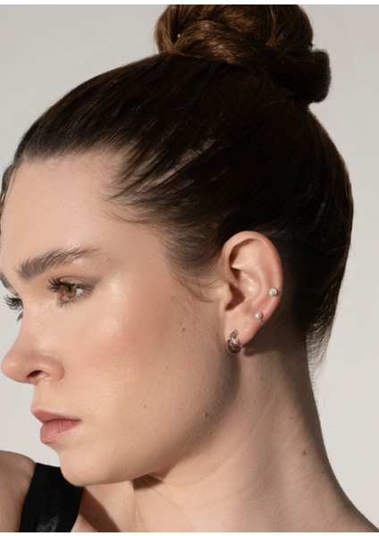 Sandra Inci 925 Ayar Gümüş Kadın Piercing Küpe fiyatları