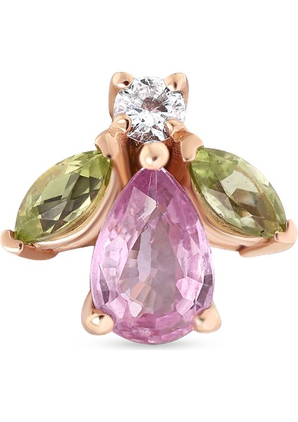 Honey Kadın Altın Küpe