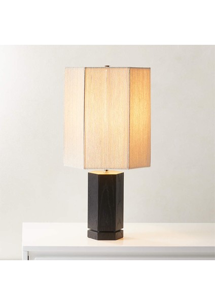 Shutcho Siyah Ahşap Abajur fiyatları