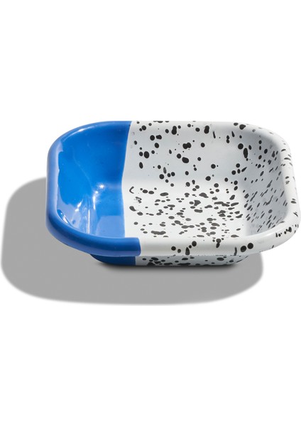 Mind Pop Mavi Emaye Kare Meze Tabağı 11 cm