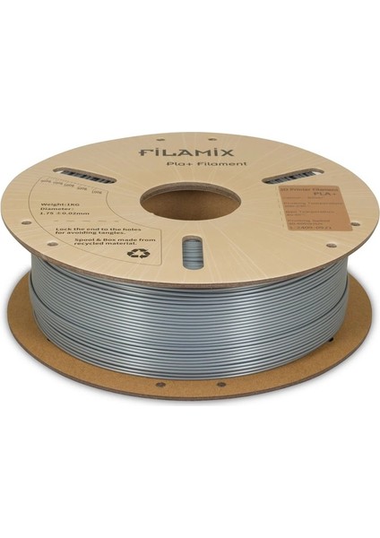 Pla+ Gümüş Filament 1.75MM 1kg Urhanshop Güvencesiyle modelleri