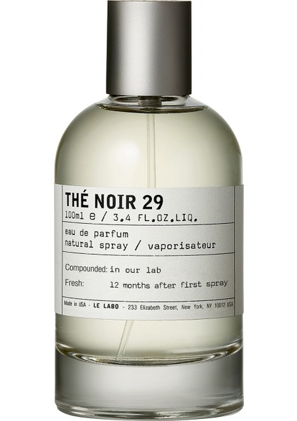 Thé Noir 29 - Eau De Parfum