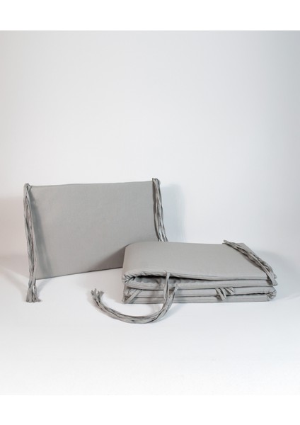 Gri Bumper Pamuklu Beşik Yan Koruma 60 x 120 cm fırsatları