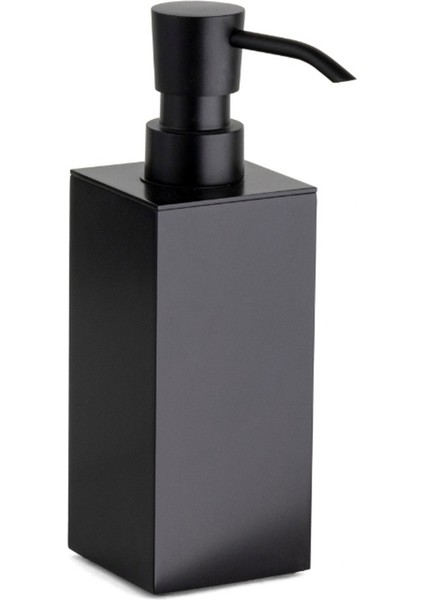 Mat Siyah Tezgah Üstü Sıvı Sabunluk
