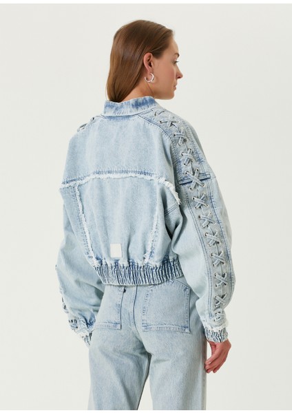 Minka Mavi Denim Bomber Ceket indirimleri