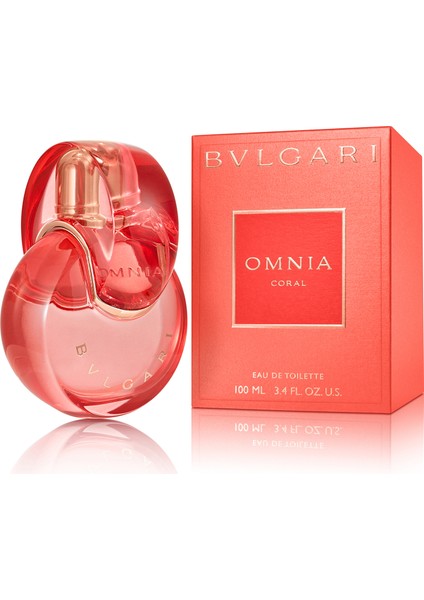 Bvl Omnia Coral Edt 100ML Parfüm