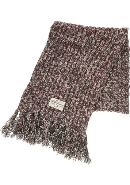 Haki Beyaz Örgü Dokulu Kadın Yün Şal modelleri