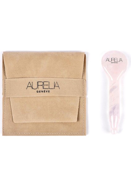 Spoon gua sha Rose Quartz