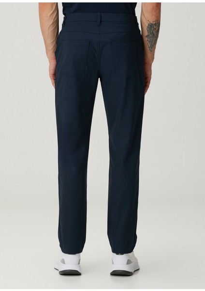 Classic Fit Abc Lacivert Pantolon modelleri