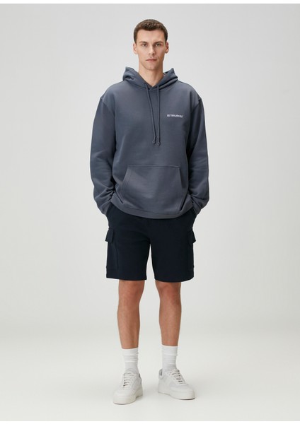 Mavi Kapüşonlu Sweatshirt fiyatları