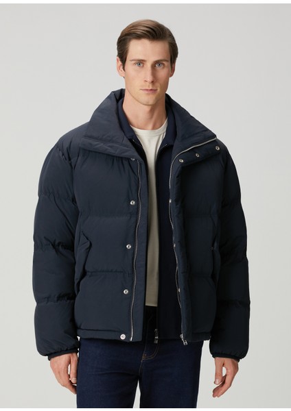 Demonto Lacivert Puff Mont