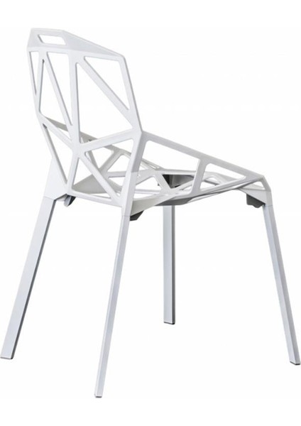 One Beyaz Alüminyum Kolsuz Bahçe Sandalyesi fiyatları