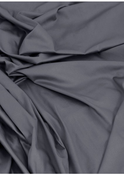 Gri Pamuk Saten Düz Çarşaf fırsatları