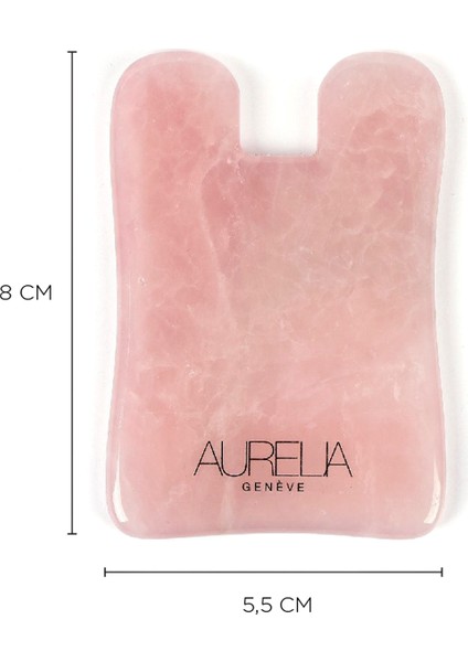 Rose Quartz Gua Sha Crystal Square modelleri