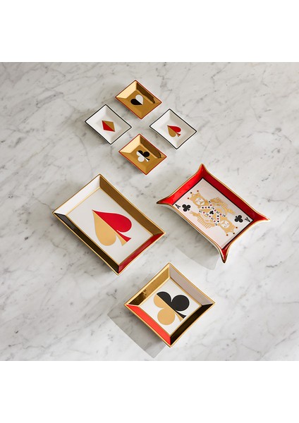 Dealer's Choice Dikdörtgen Seramik Dekoratif Tabak modelleri