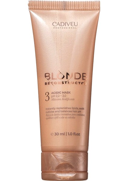 Blonde Reconstructor Ph Dengeleyici Saç Maskesi 30 ml