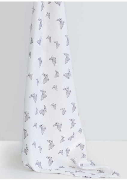 %100 Pamuk Iconique Lapin Müslin Bebek Örtüsü 120X120 cm modelleri