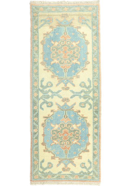 Tulip Oriental Tasarımlı Yün Yolluk 73 x 185 cm