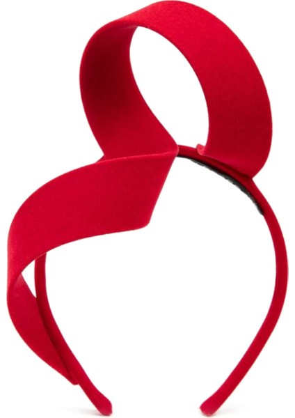 Stella Kırmızı Süet Kadın Taç