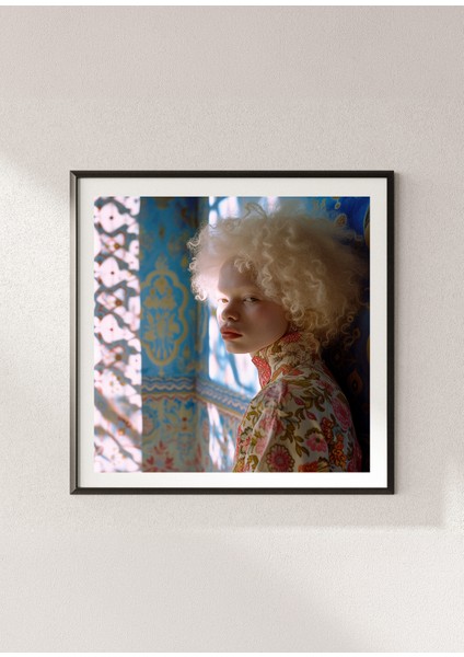 Yvonne By Jean S. Partre Fine Art Baskı 50X50 cm modelleri