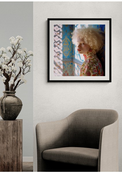 Yvonne By Jean S. Partre Fine Art Baskı 50X50 cm fırsatları