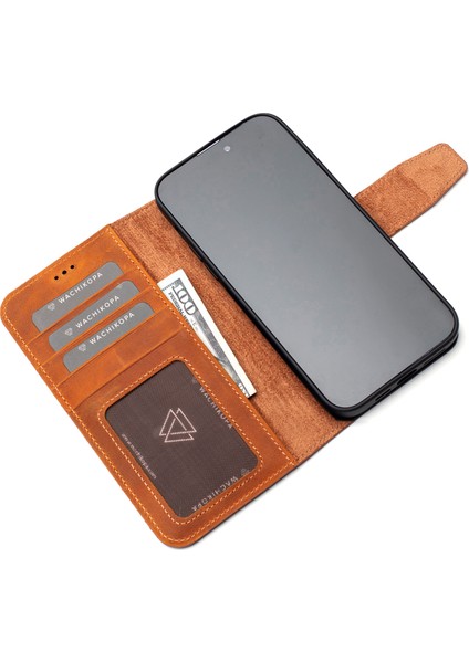 Classic Case iPhone 16 Camel Deri Telefon Kılıfı fırsatları
