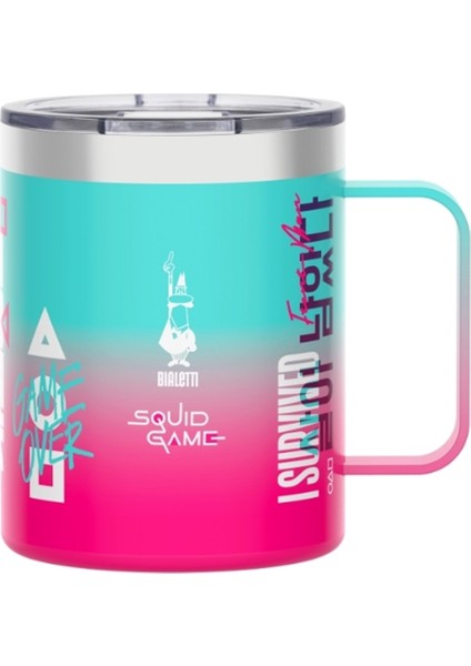 Squid Game Kulplu Termal Mug Termos 420 ml