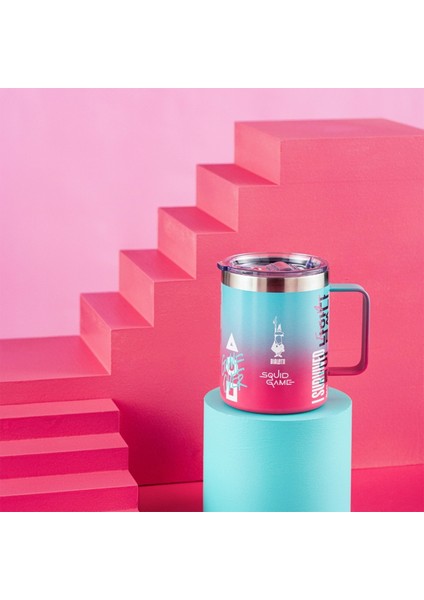 Squid Game Kulplu Termal Mug Termos 420 ml fiyatları