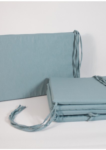 Teal Bumper Indigo Pamuklu Beşik Yan Koruma 60 x 120 cm indirimleri
