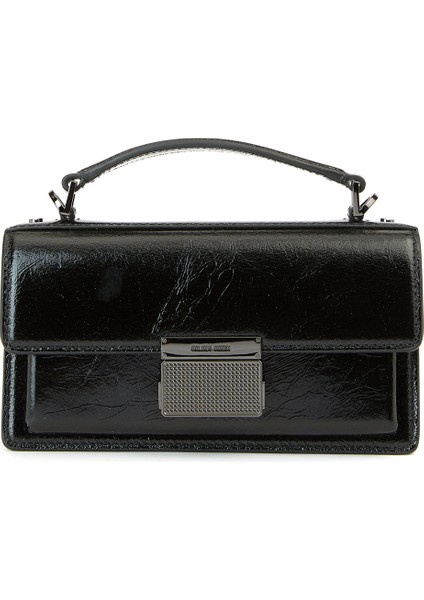 Small Venezia Siyah Kadın Deri Çanta