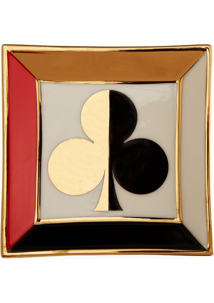 Dealer's Choice Kare Seramik Dekoratif Tabak