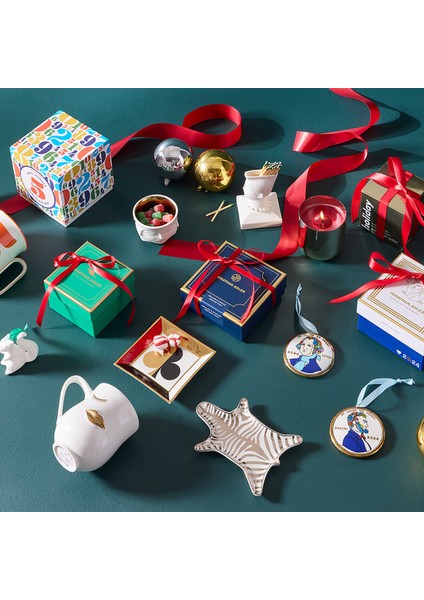 Dealer's Choice Kare Seramik Dekoratif Tabak modelleri