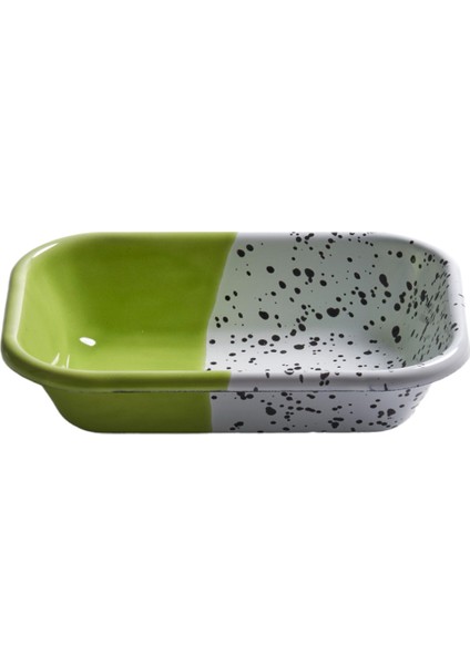 Mind-Pop Lime Emaye Küçük Meze Tabağı 16 cm
