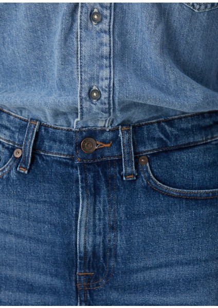 Mavi Mini Denim Elbise indirimleri