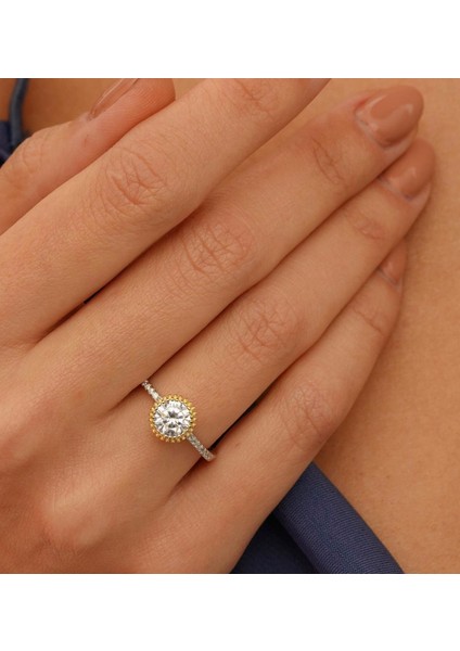 Pırlanta Montür Gümüş Yüzük modelleri