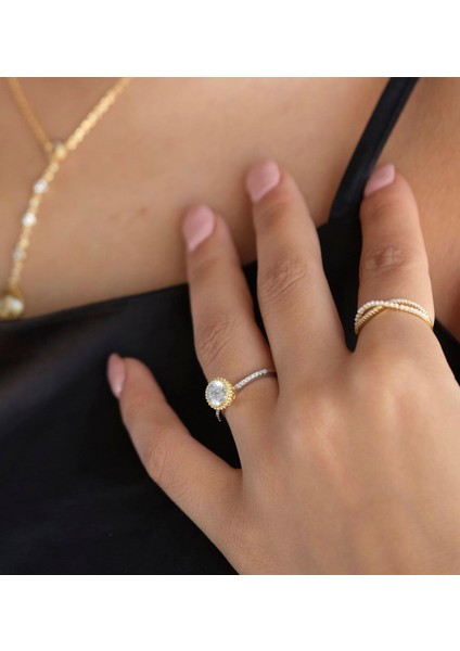 Pırlanta Montür Gümüş Yüzük fırsatları