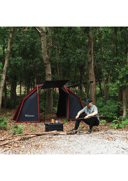 Moon Siyah Dahili Pompalı Şişme Kamp Çadırı fiyatları
