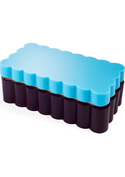 Fleur Mavi Dekoratif Kutu