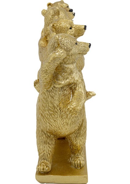 Shiny Gorilla Silver Dekoratif Obje 46CM modelleri