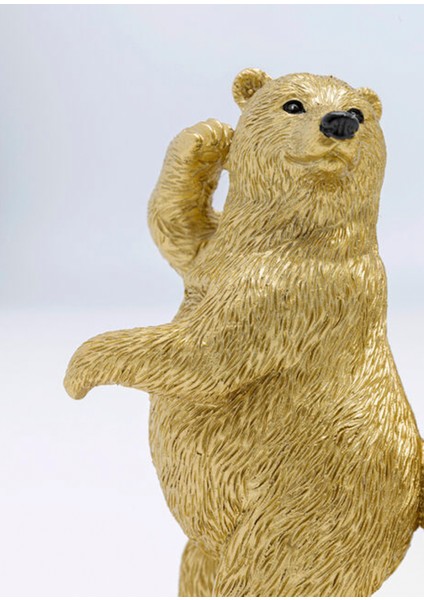 Shiny Gorilla Silver Dekoratif Obje 46CM fırsatları