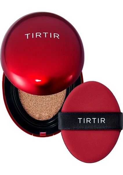 Mask Fit Red Cushion 27 C Cool Beige 72 Saat Kalıcı Kusursuz Kapatıcı Saten Bitişli Cushion Fondöten 18 gr