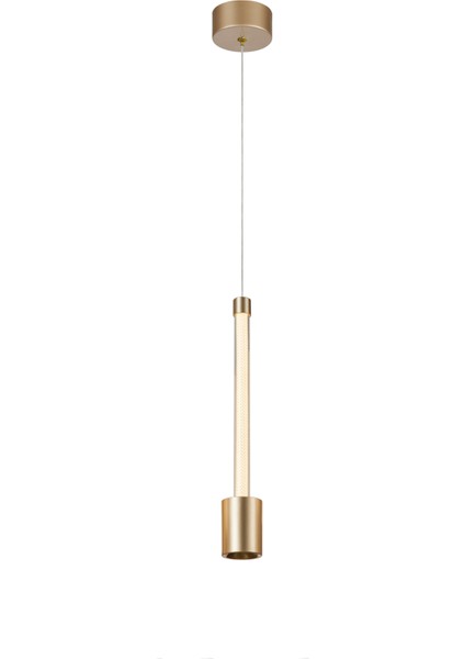 Fugaz Altın Rengi Sarkıt Avize 5,4 x 191 cm