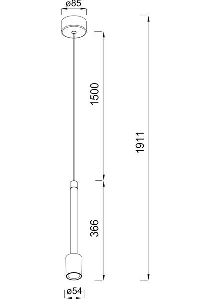 Fugaz Altın Rengi Sarkıt Avize 5,4 x 191 cm fırsatları