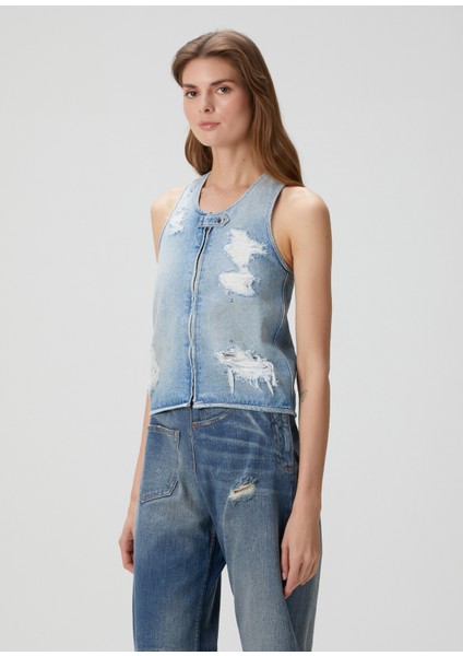Mavi Denim Yelek