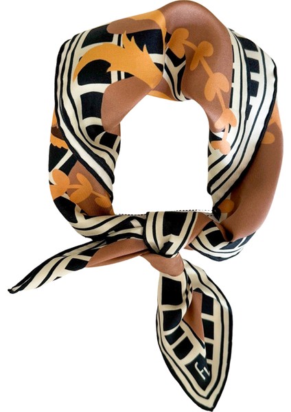 In The Public Eye Renkli Ipek Kadın Fular 55 cm fiyatları