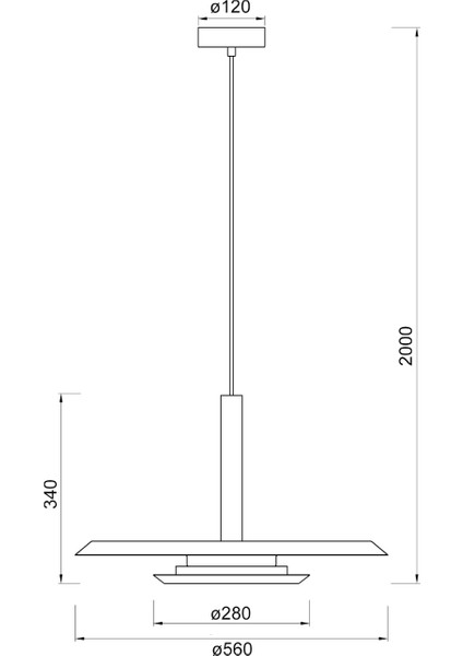 Tina Büyük Boy Sarkıt Avize 56 x 200 cm fırsatları
