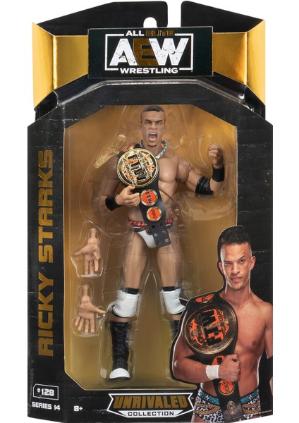 All Elite Wrestling Karakterleri Model Aksiyon Figürler S14 Ricky Starks 128 Karakter Figür Oyuncak indirimleri