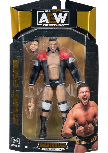 All Elite Wrestling Karakterleri Model Aksiyon Figürlerr S15 Ethan Page 146 Karakter Figür Oyuncak fırsatları